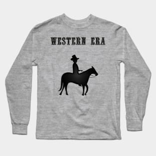 Western Era - Mexican on Donkey Long Sleeve T-Shirt